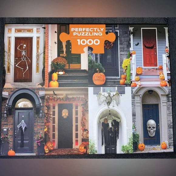 🎃New Perfectly Puzzling Halloween Door Puzzle - Picture 2 of 4